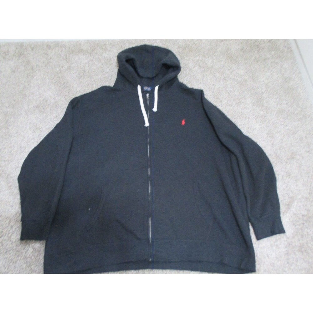 Polo Ralph Lauren Hooded Jacket Mens 4XLT Black